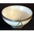 White Jade & Silver Dragon & Phoenix Bowl