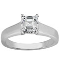 18k White Gold 1ct TDW Diamond Solitaire Ring (G-H-I)