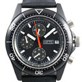 Esprit Men's Mega-Back Chrono Black Dial Watch