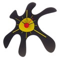 Calibre Black Sun Wall Clock