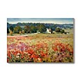 Kent Wallis Across The Field Canvas Art