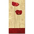 Daphne Brissonnet Pop Art Poppies I Canvas Art