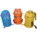 Dog, Bear, and Elephant Toy Bin/Hamper Set