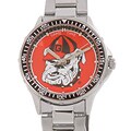 Georgia Bulldog Logo Coach Series Steel Watch