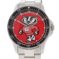 Wisconsin Badger Logo Men's Coach Series Watch