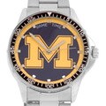 Michigan Men's Coach Series Stainless Steel Watch