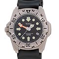Troika Men's Black Rubber Sport Watch