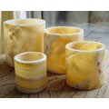 Alabaster Cylinder Set (Egypt)