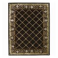 Hand-tufted Normandy Estate Plum Wool Rug (8' x 11')