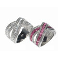 Sterling Silver Criss Cross Ring