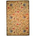 Hand-tufted Antique Gold/ Gold Wool Rug (5' x 8')