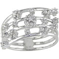 14k White Gold 1/5ct TDW Diamond Right-Hand Ring (H-J, I1-I2)