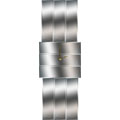 Beveled Mirror Wall Clock