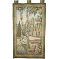 Large Vertical Lake Como Gardens Tapestry