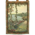 Large Vertical Lake Como Tapestry