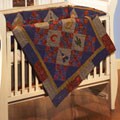 Round Up 4-piece Patchwork Quilt Crib Set