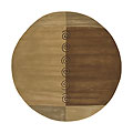 Hand-tufted Ellipse Collection Wool Rug (7'9 Round)
