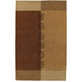 Hand-tufted Ellipse Collection Wool Runner (2'6 x 12')