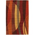 Hand-tufted Metro Brick Wool Rug (7'6 x 9'6)