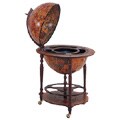 Italian 16th Century Style World Globe Bar