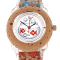 Cool Kid's Cork Bezel Fish Watch