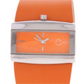 Cool Kid Orange 'Rectangle' Watch