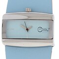 Cool Kid's Sky Blue 'Rectangle' Watch