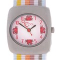 Cool Kid's 'Red Crabs' Striped Watch