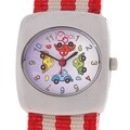 Cool Kid's 'Automobiles' Striped Watch