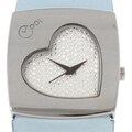 Cool Kid's Light Blue Strap Heart Watch