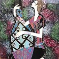 Handmade 'Geisha' Lacquer Painting (Vietnam)