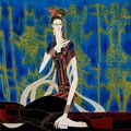 Handmade Art 'Calling the Soul' Lacquer Painting (Vietnam)