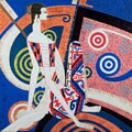 Handmade Art 'Noble Woman' Lacquer Painting (Vietnam)