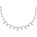 14k Gold 1-3/5ct TDW Diamond Flower Necklace