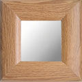 Oak Finish Mirrors (Set of 3)