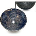 Fontaine Marble Vessel Sink with Drain Assembly
