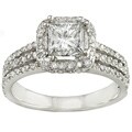 14k White Gold 1-1/2ct TDW Diamond Ring (H-I, SI2)