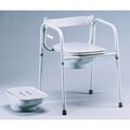 TFI Elongated Seat 3-in-1 Commode with Splash Guard