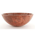 Fontaine Rojo Alicante Marble Sink & Drain Assembly