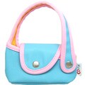 Krootote Light Blue Leather Cell Phone Tote