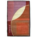Hand-tufted Eclipse Wool Rug (5' x 8')