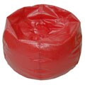 Deluxe Vinyl Teen Red Beanbag Chair
