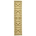 Traditions Wool and Silk Ivory Rug (2'3 x 12')