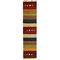 (2'5 x 12') Flat-weave Rambler Rusty Red Hemp Runner