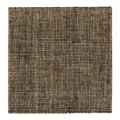 Flat-weave Navy/ Natural Hemp Rug (8' Square)