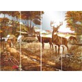 Deer Family Wall Mirror