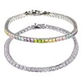 Sterling Silver CZ Tennis Bracelet