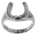 Sterling Silver Horseshoe Ring