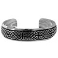 Sterling Silver Celtic Cuff Bracelet