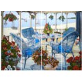 Patio Scene Wall Mirror
